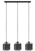 Potrójna lampa wisząca z kloszami z piany aluminiowej 3xE27 Samilo Rabalux 72219