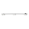Czarna sześciopunktowa listwa sufitowa szklane kule IMELO BLACK 6XG9 Tk Lighting 11479