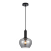 Lampa wisząca Stabla 1xE27 Italux PND-30084-1-BK-SG