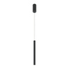 Cienka czarna lampa wisząca tuba 40cm LED 4000K Pro Base MOD159PL-L6B4K2 Maytoni