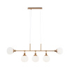 Lampa wisząca ERICH Maytoni MOD221-PL-05-G