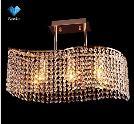 Lampa sufitowa ROSS złota Euro-Star 3223/3