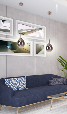 Lampa wisząca FIUGGI LEDEA LED Candellux  50133209 50133210 50133211 - kolor do wyboru