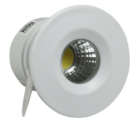 SH-14 WH 3W LED 230V BIAŁY oczko sufitowe lampa sufitowa HERMETYCZNA IP65 odporna na wilgoć Candellux 2258966