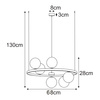 Lampa wisząca K-5695 z serii SATURNO Kaja Lighting