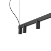 Lampa wisząca czarna podłużna 200cm FOURTY LINE LED Nowodvorski 12292