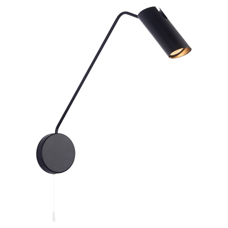 Kinkiet z wysięgnikiem Futuro czarny 1xGU10 Light Prestige LP-17001/1WL BK