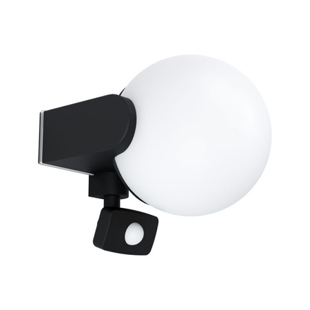 Kinkiet ogrodowy z czujnikiem ruchu RUBIO kulka Eglo 99573