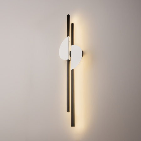 Nowoczesny podwójny kinkiet podświetlający ściane LED 4000K Skyline MOD179WL-L22W4K Maytoni