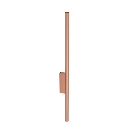 Kinkiet tuba góra dół 78cm satynowa miedź 2xG9 LASER WALL L Nowodvorski 11815