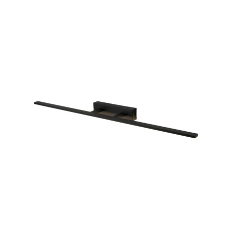 Długi czarny kinkiet łazienkowy 96cm nad lustro Elgidia LED 3500K WL0122-L-BK Yaskr