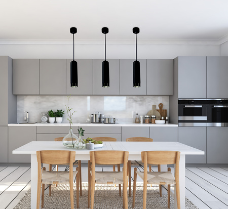 LAMPA WISZĄCA TUBA 1X50W GU10 6,3/25 CZARNY Candellux 31-77691