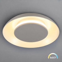 Lampa sufitowa Piattino 15W LED CCT Beżowy Milagro ML2965