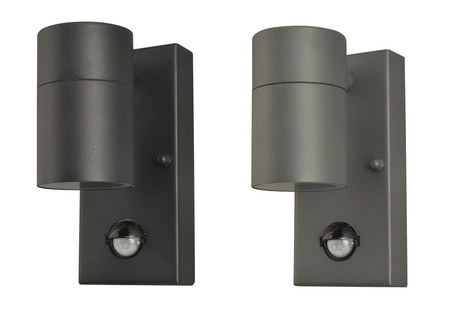 Kinkiet ULF 1 WALL SENSOR IP44 Azzardo AZ4454 AZ4455 kolor do wyboru czujnik ruchu