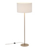 Lampa podłogowa w kolorze sabia z bezowym abażurem 1xE27 VELLUM SABIA Tk Lighting 16168