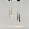 Lampa wisząca pojedyńczy sopel w kolorze mosiądzu Cascade MOD132PL-L6BSK Maytoni