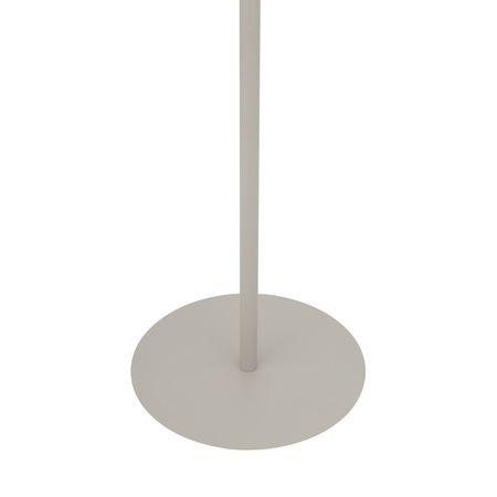 Lampa podłogowa z cylindrycznym abażurem o średnicy 46cm w kolorze jedwabistej szarości 1xE27 CEDRO Nowodvorski 11667