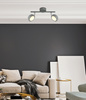 MILD LAMPA SUFITOWA LISTWA 2X6W LED SZARY 3000K Candellux 92-66749