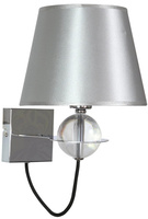 TESORO LAMPA KINKIET 1X40W E14 SREBRNY Candellux 21-29522