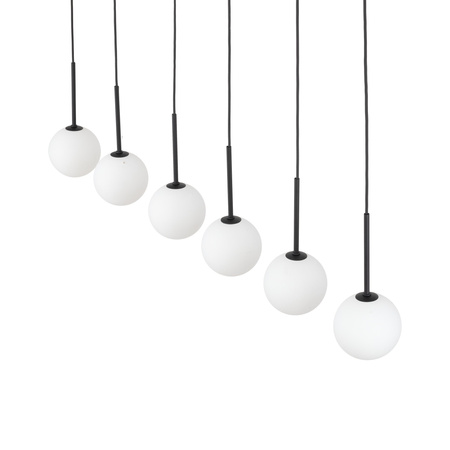MARTIN BLACK WHITE LAMPA WISZĄCA 6 TK Lighting 4504