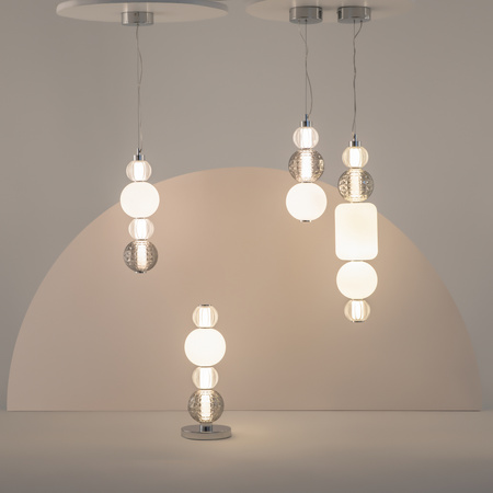 Lampa wisząca KOŁNIERZ LED Maytoni P069PL-L17CH3K
