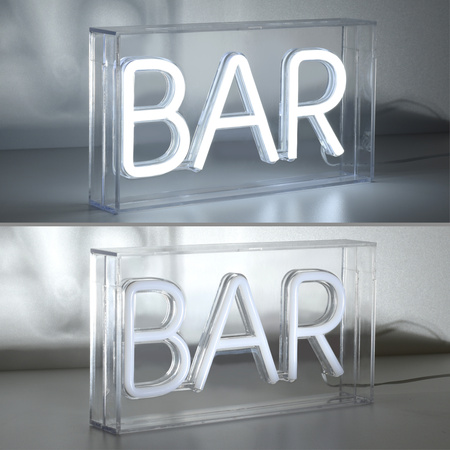Lampka NEON napis BAR na USB Just Light 85026-16