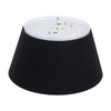 Czarna lampa sufitowa stożkowy abażur 50cm FORMO BLACK 4xE27 Tk Lighting 11207