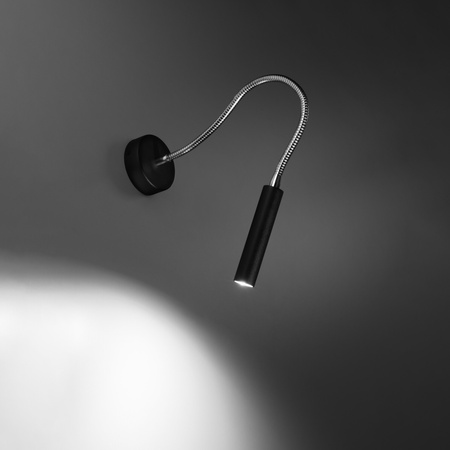 Kinkiet AXIL czarny Sollux SL.0910