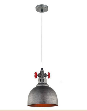 Lampa wisząca SCRULO Italux MDM-2790/1 GR+BK