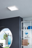 Lampa sufitowa kwadratowa FUEVA-C LED 22,5cm Eglo 96672 sterowana pilotem funkcja smart