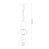 Lampa wisząca ASCOLI 18W LED Milagro ML1420