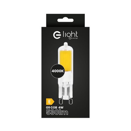 Żarówka COB LED 4W G9 4000K Eko-Light EKZA1673