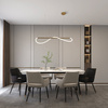 Lampa wisząca Meleca S złota LED CCT Light Prestige LP-2345/1P S GD CCT