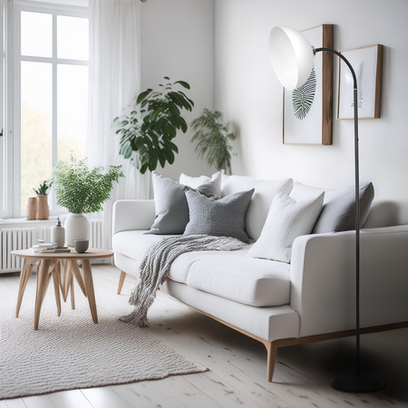 Lampa podłogowa Zack Czarny 1xE27 Milagro ML1632