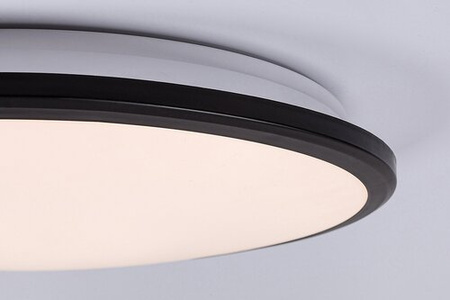 Lampa sufitowa 38cm z czarną obramówką LED 3000K Engon Rabalux 71128