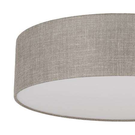 Lampa sufitowa plafon RONDO LINEN 60cm TK Lighting 5637