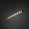 Lampa wisząca liniowa 120cm LED 3000K VIGA WOOD LED SOSNA SZCZOTKOWANA POSTARZANA Tk Lighting 11651