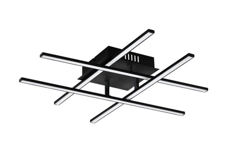 Lampa sufitowa czarna LASANA 3 LED Eglo 99316