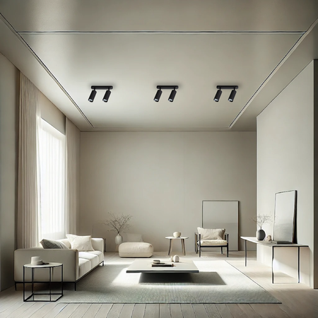 Oprawa Mica Spot Czarny 2xGU10 ML1144