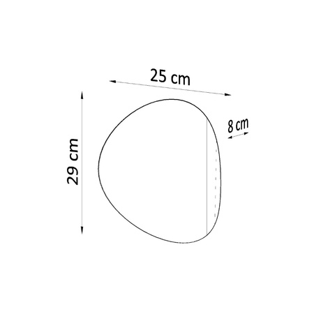 Kinkiet SENSES Sollux Lighting SL0934 SL0935 - kolor do wyboru