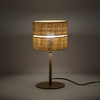 Lampka nocna z abażurem z rafii w stylu boho CALMA 1XE27 Tk Lighting 16178