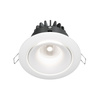 Białe oczko podtynkowe 9,8cm LED 4000K Yin DL031-L12W4K-W Maytoni