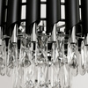 Żyrandol lampa wisząca kryształowa 5xE14 CRISTAL Chrome Milagro ML2519