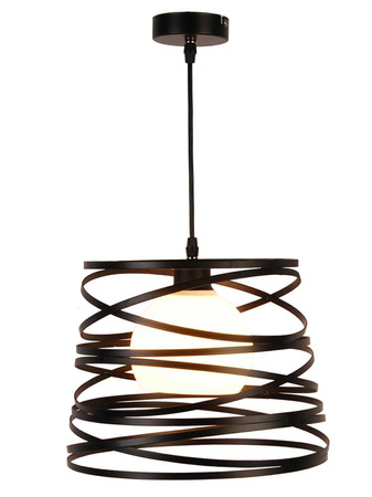 LAMPA WISZĄCA AKITA 1 CZARNY Candellux 50101041