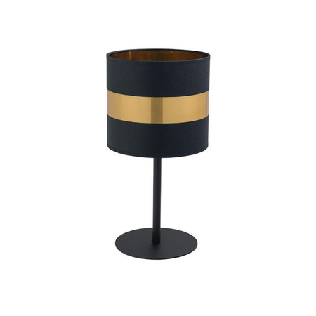 Lampka stołowa czerń i złoto PARIS TK Lighting 5017