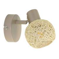 Kinkiet DEX 1xE14 Milagro ML2117 - elegancki metalowy Design Kaszmir