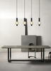 Lampa wisząca czwórka prosta RONDA  Aviano Lighting 7224-0410 
