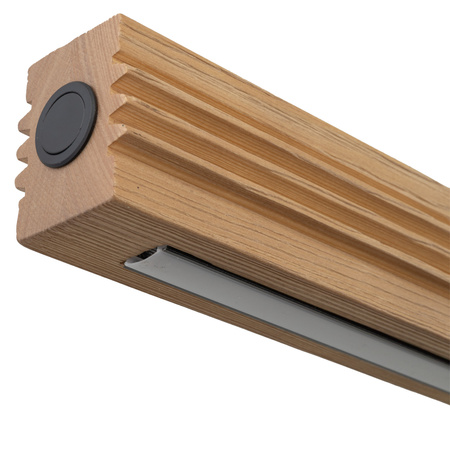  Lampa wisząca liniowa 147cm LED 3000K VIGA WOOD LED SOSNA SZCZOTKOWANA POSTARZANA Tk Lighting 11652