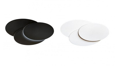 Kinkiet CLOVER OVAL BLACK LED Azzardo AZ2997