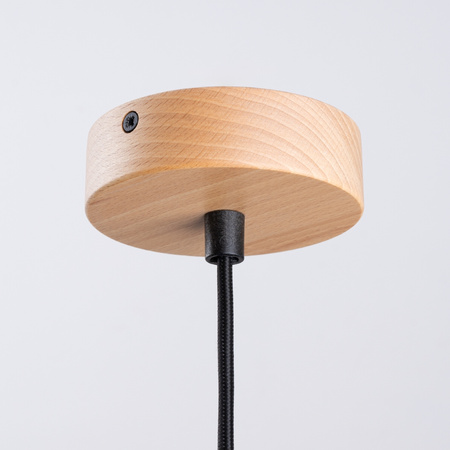 Lampa wisząca INDY czarna Sollux SL.1324
